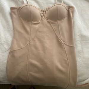 Women's Tan Bustier